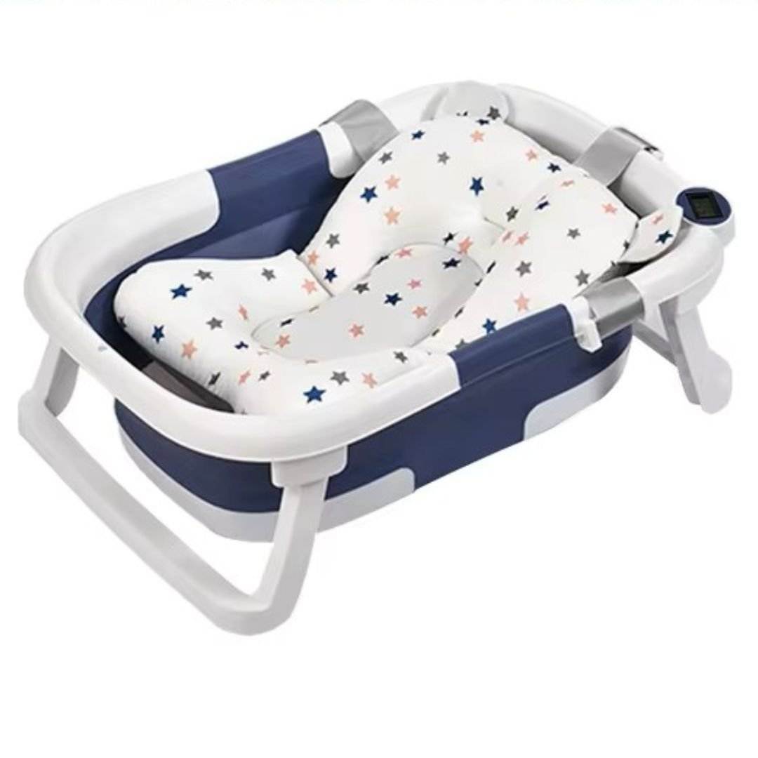 Baignoire en silicone pour nouveau-né avec le coussin™Soobaby